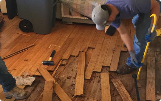 Hardwood Floors Replacement